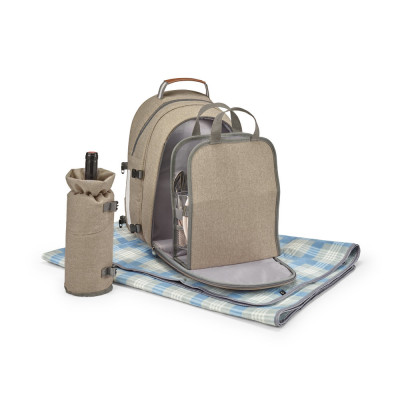 VILLA. Thermal picnic backpack in 600D, high-density recycled polyester
